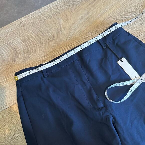 Banana Republic High-Rise Modern Slim Refined Ankle Pant Navy Blue 6 - Picture 12 of 14